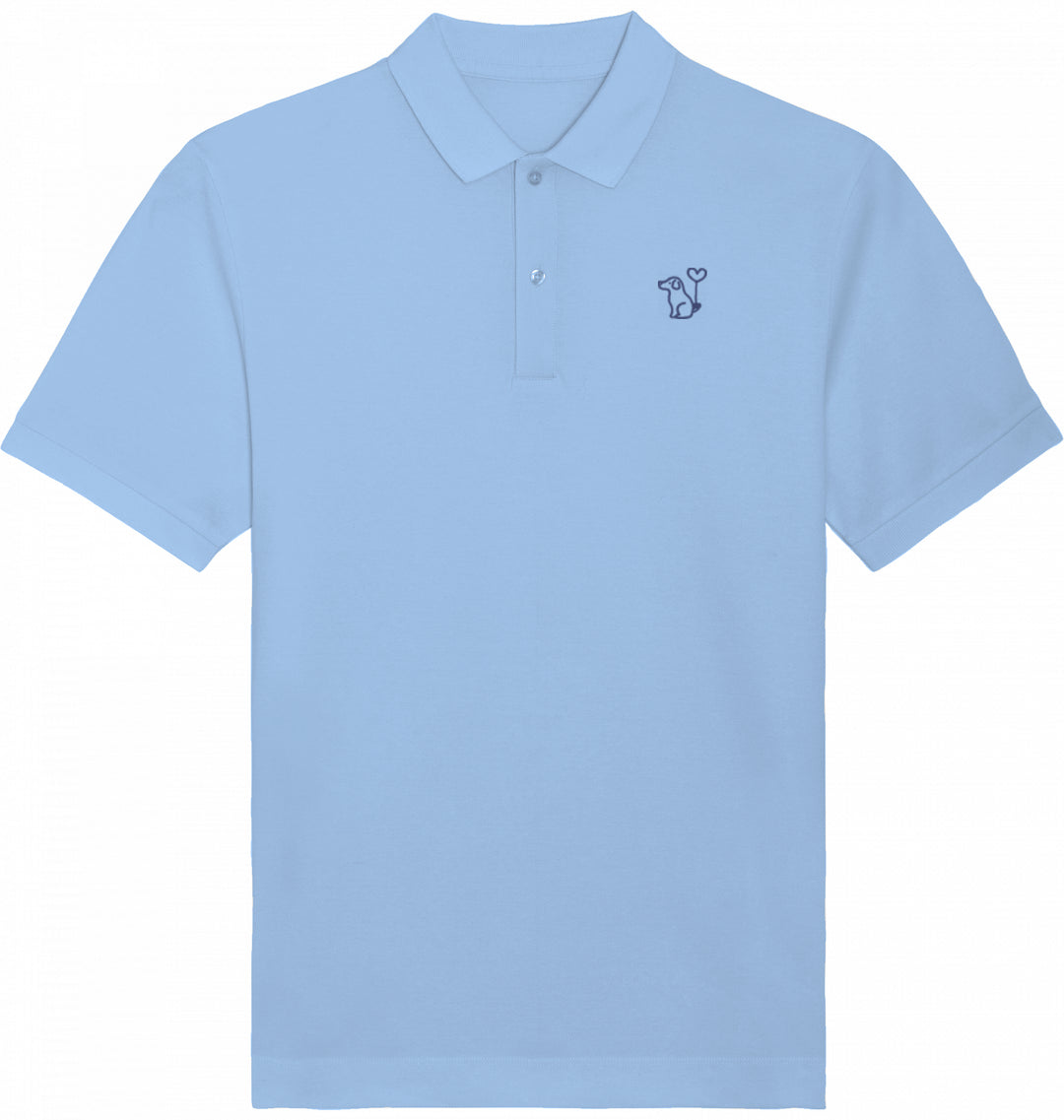 Art Dog Blue - Organic Polo Shirt