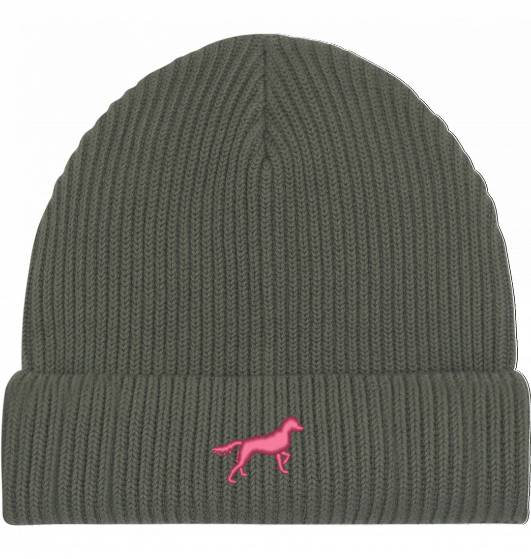 Fisherman Beanie organic - Münsterländer pink