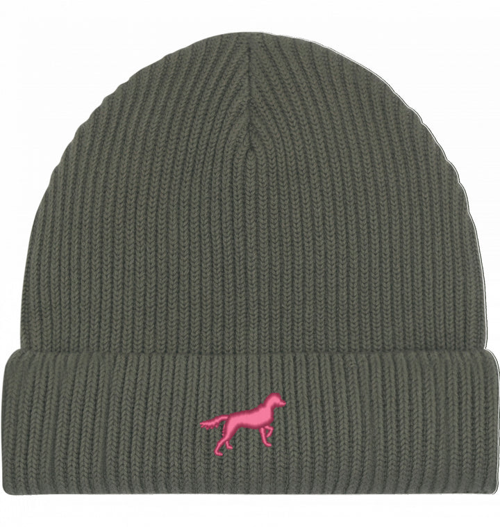 Fisherman Beanie organic - Münsterländer pink
