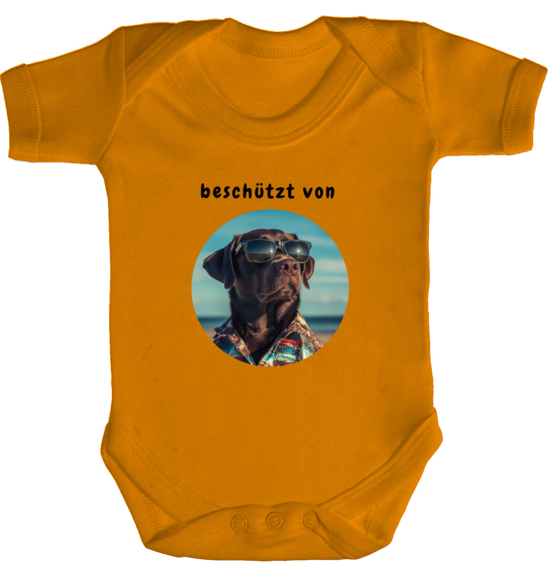 Mini Bodyguard Lab - Organic Baby Bodysuit