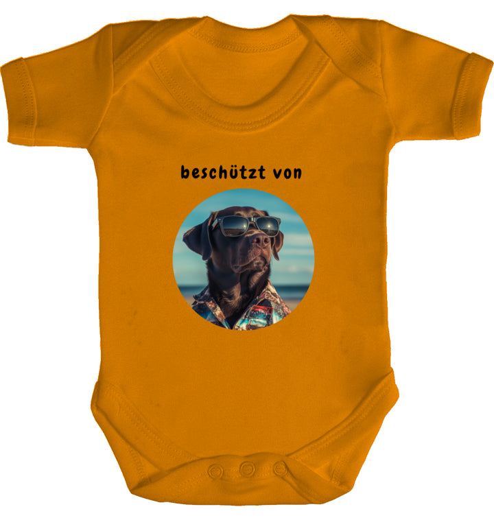 Mini Bodyguard Lab - Organic Baby Bodysuit