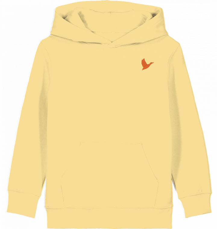 LET ME FLY Orange - Kids Organic Hoodie