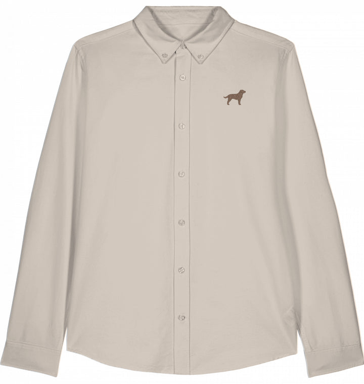 Lab Love chocolate - Damen Oxford Shirt Organic