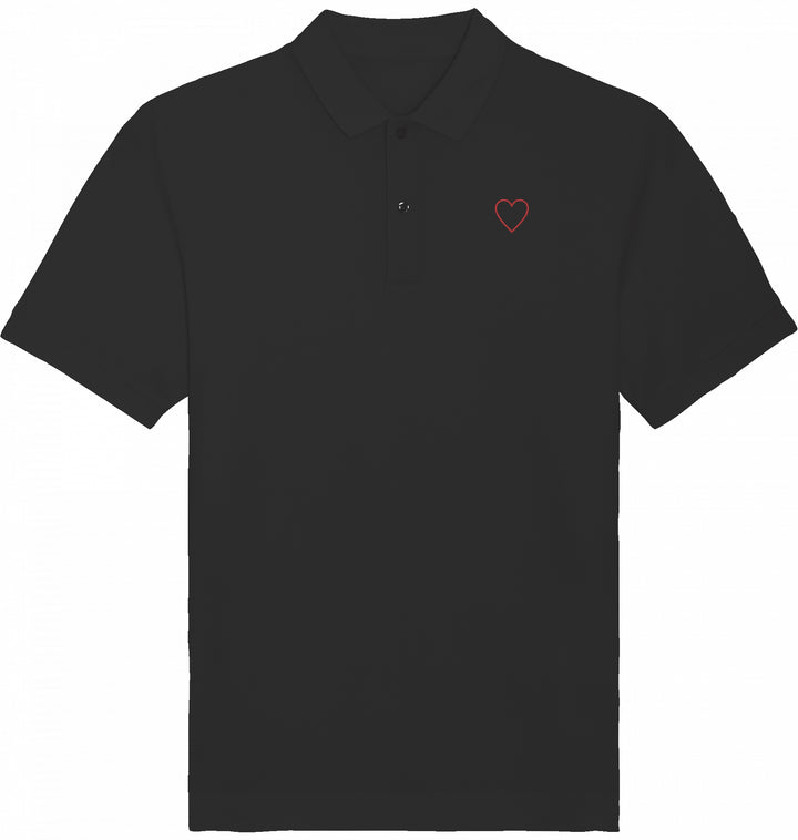 Love in light Lines - Organic Polo Shirt