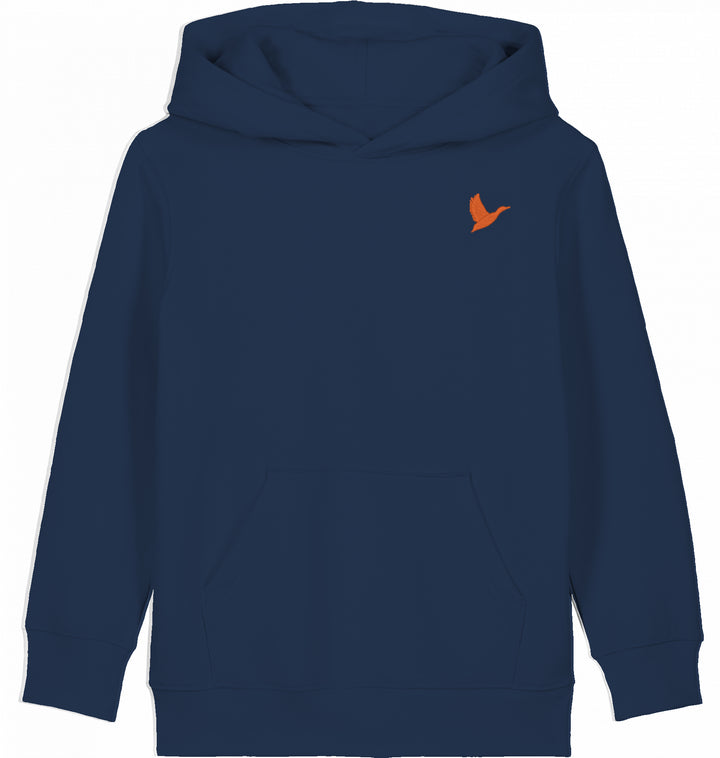 LET ME FLY Orange - Kids Organic Hoodie