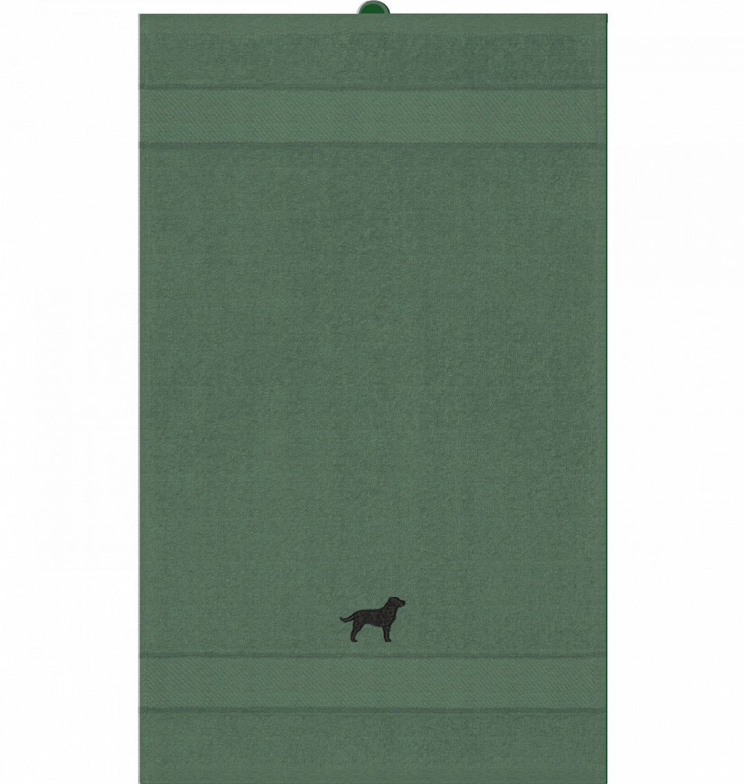 Lab love black - Gästehandtuch