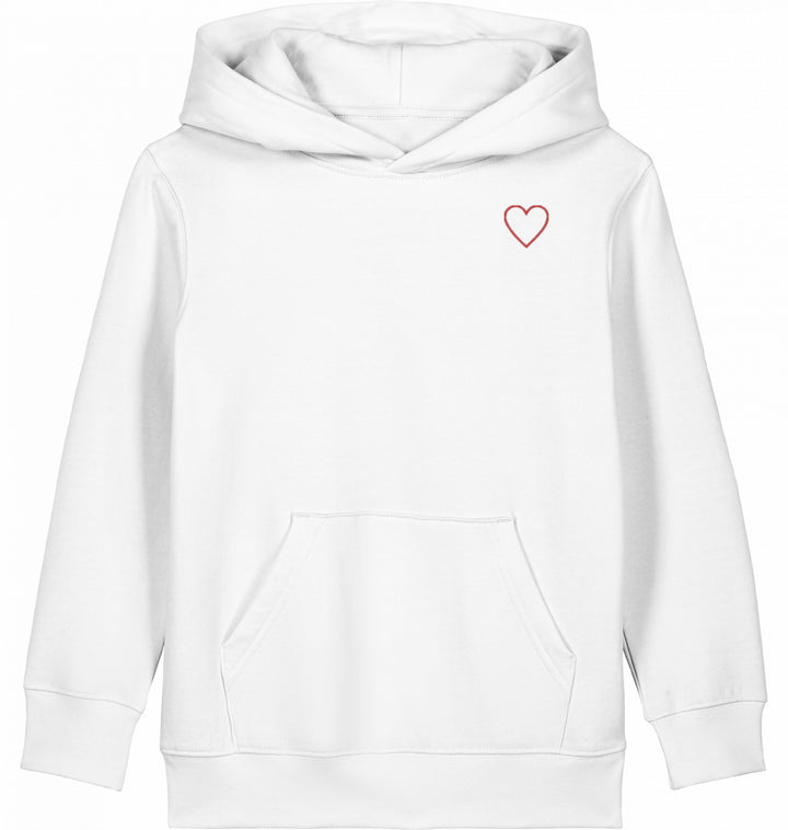 Love in light lines - Kids Organic Hoodie