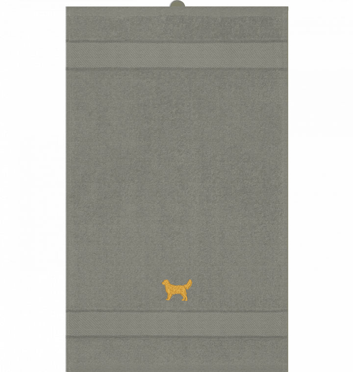 Golden love - Gästehandtuch