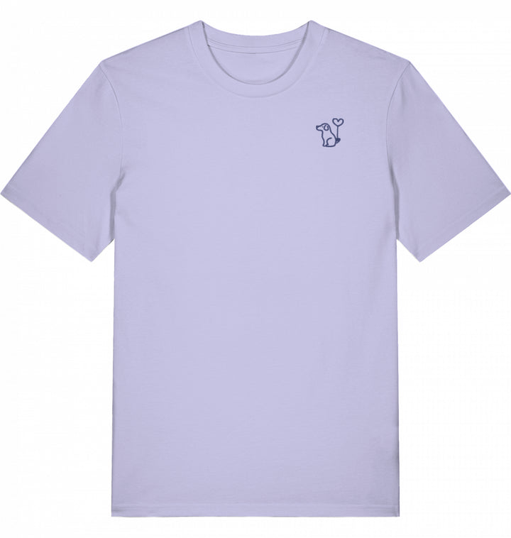 Art Dog Blue- Organic T-Shirt