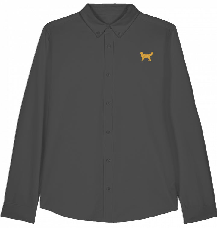 Golden love - Damen Oxford Shirt Organic