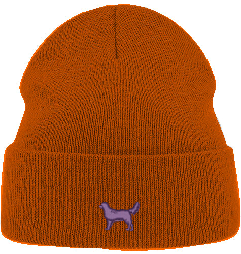 Beanie Organic - Golden Retriever lila