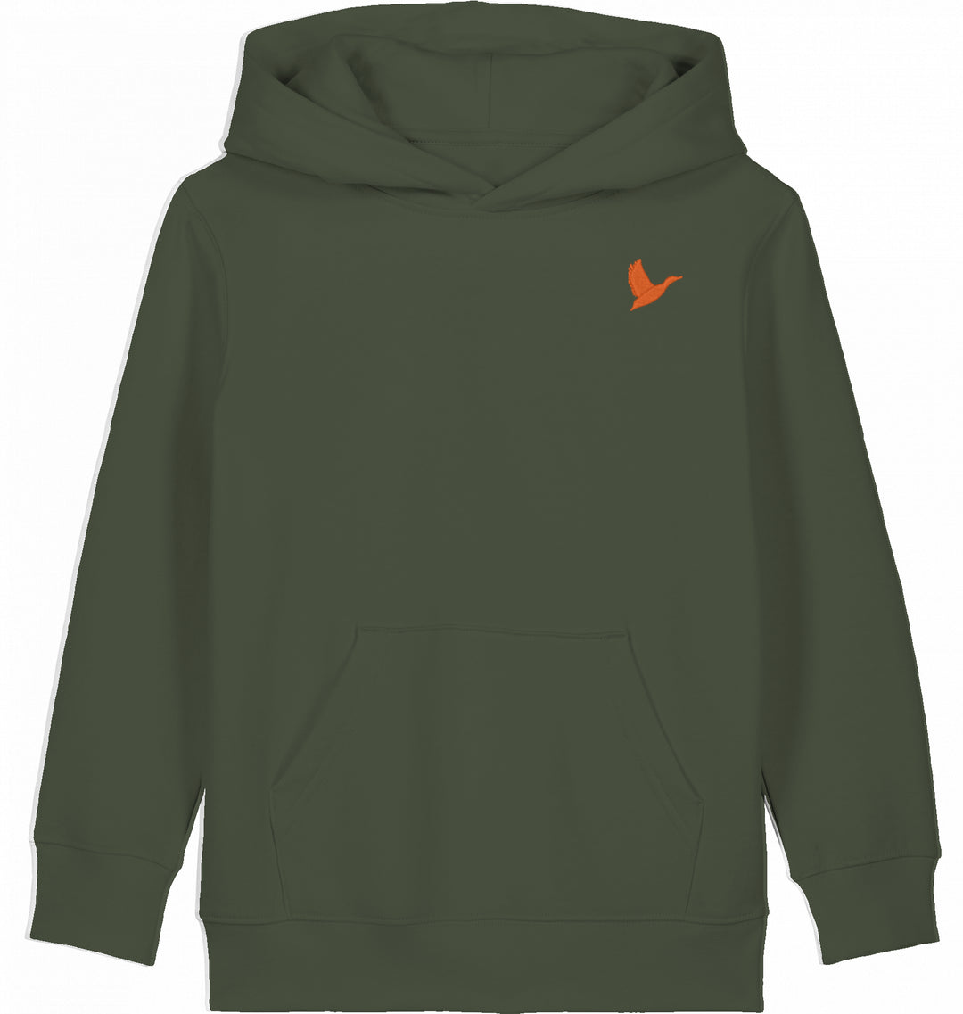 LET ME FLY Orange - Kids Organic Hoodie
