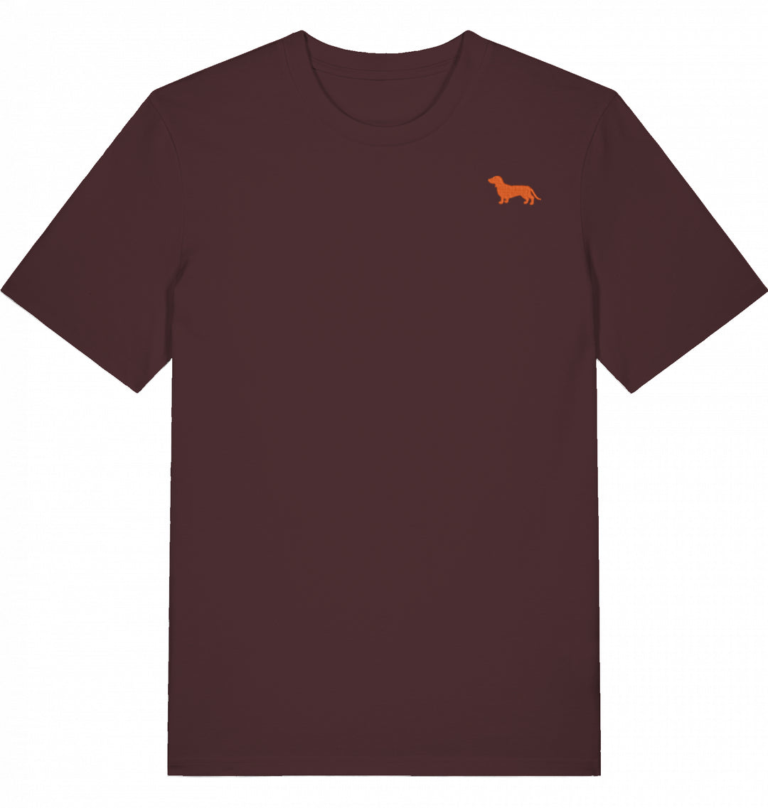 Dachshund orange - Organic T-Shirt