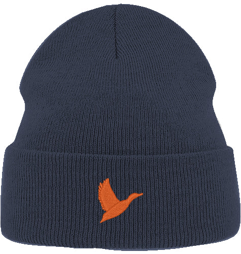 Organic Beanie - Ente orange