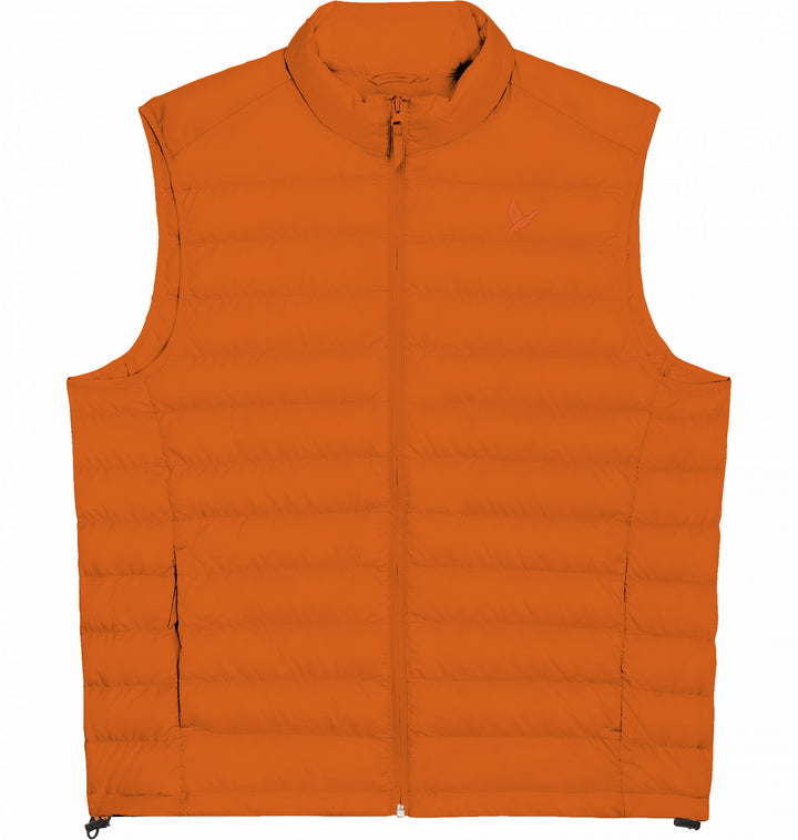 Let me fly Orange- Herren Daunenweste Organic