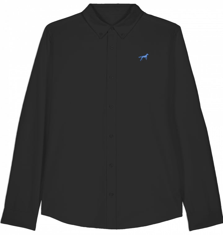 Oxford Bluse Damen - Münsterländer blau