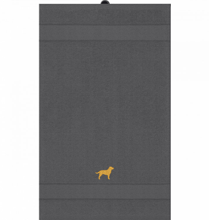 Lab love yellow - Gästehandtuch