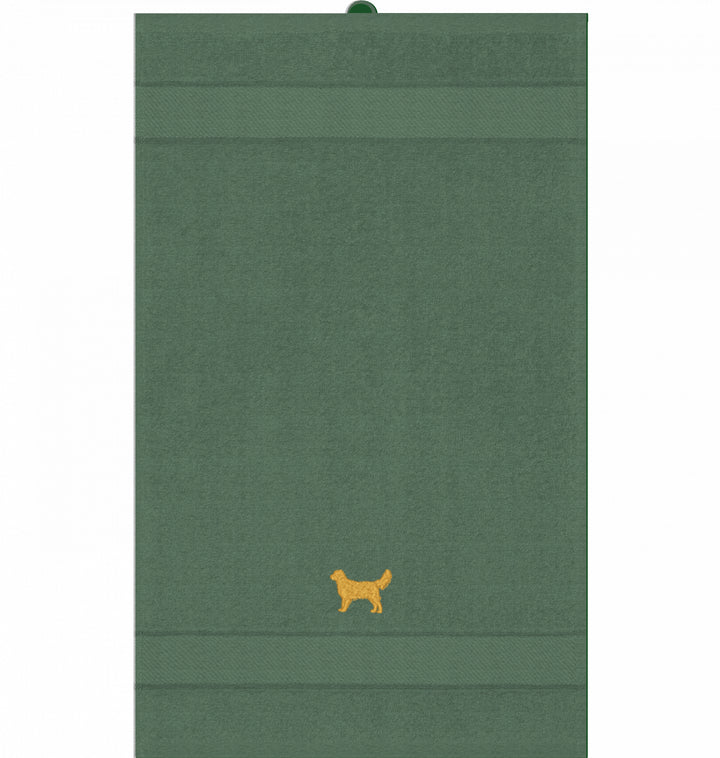 Golden love - Gästehandtuch