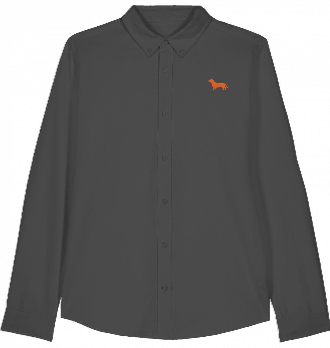 Dachshund Love - Damen Oxford Shirt Organic