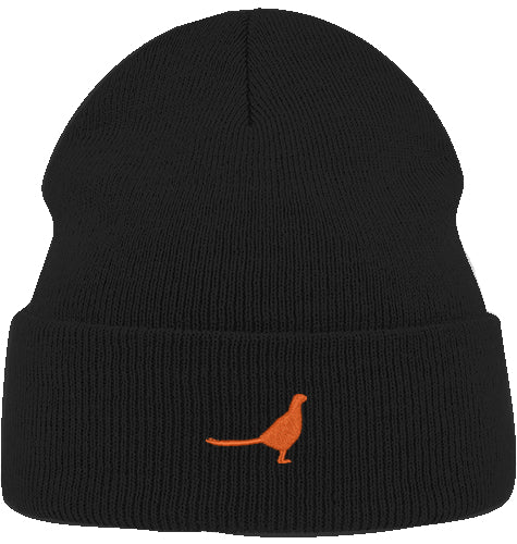 Organic Beanie - Fasan orange