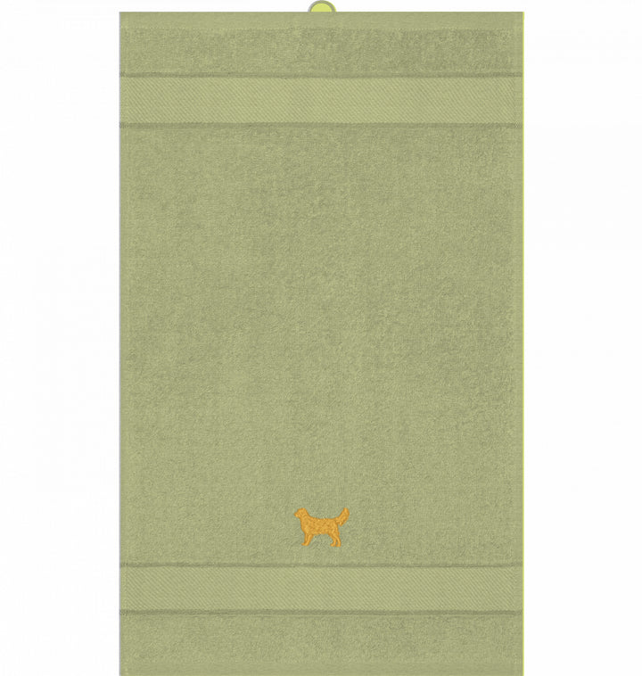 Golden love - Gästehandtuch