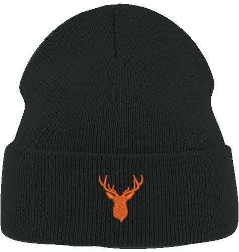 Organic Beanie - Geweih orange