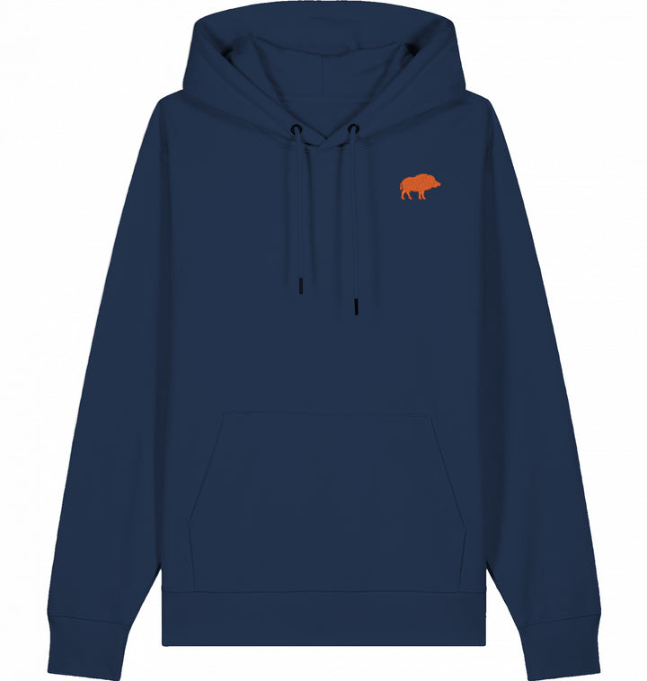 Wildlife Orange- Organic Hoodie