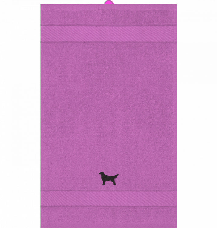 Flat love - Gästehandtuch