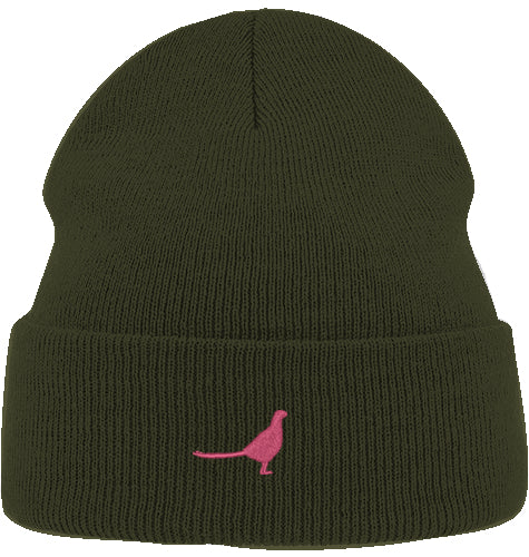 Organic Beanie - Fasan pink