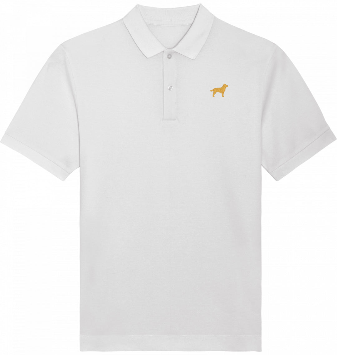 Lab love yellow - Organic Polo Shirt