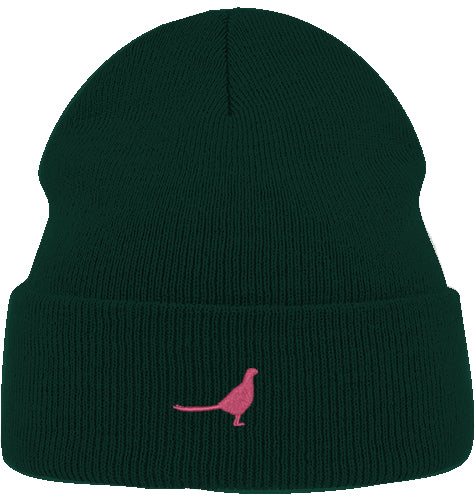 Organic Beanie - Fasan pink