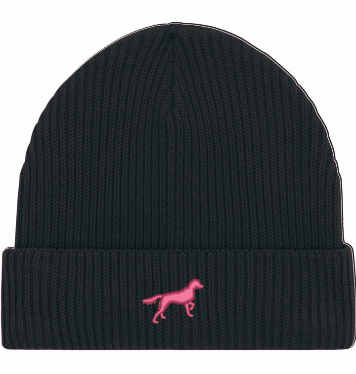 Fisherman Beanie organic - Münsterländer pink