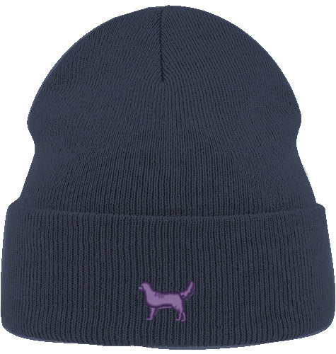 Beanie Organic - Golden Retriever lila