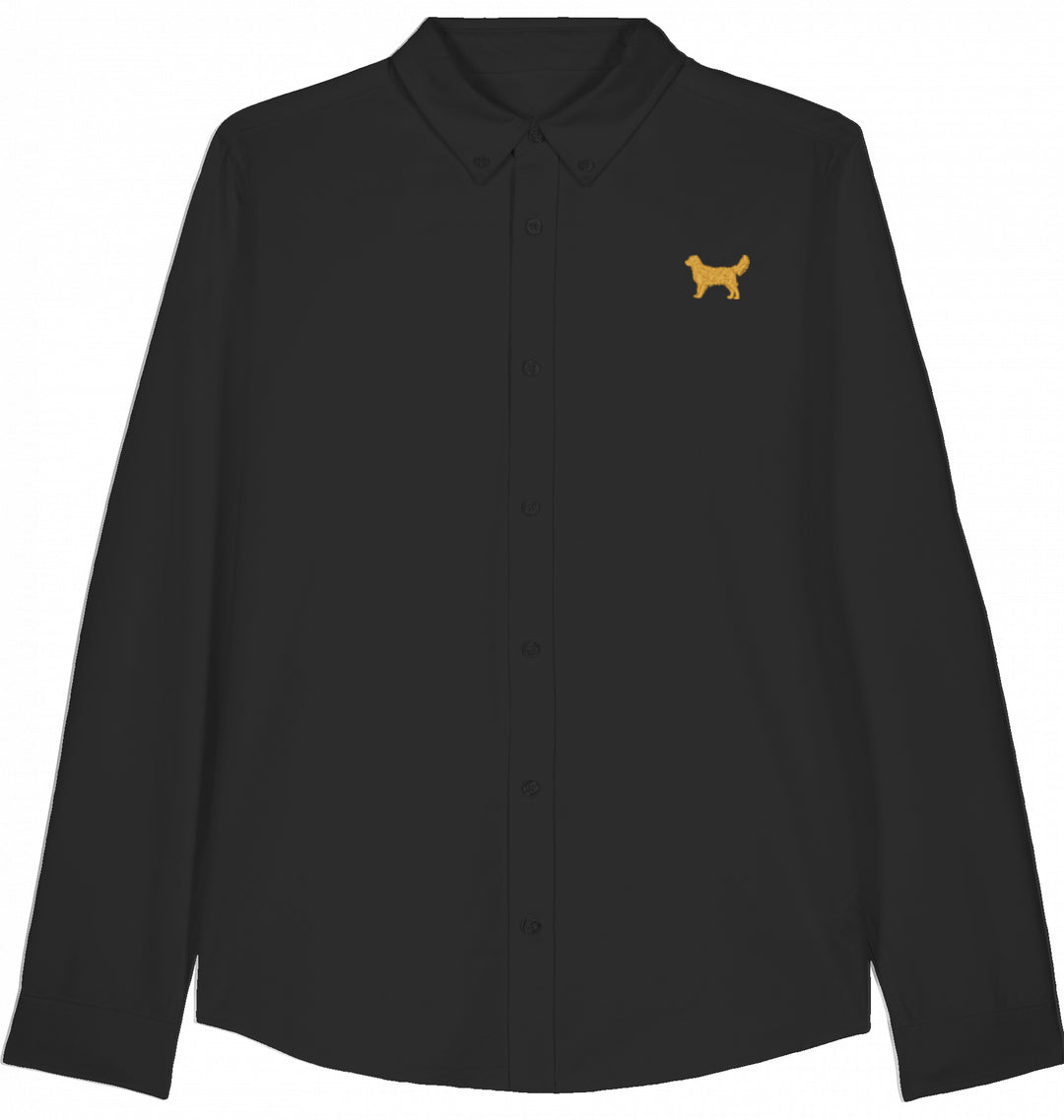 Golden love - Damen Oxford Shirt Organic