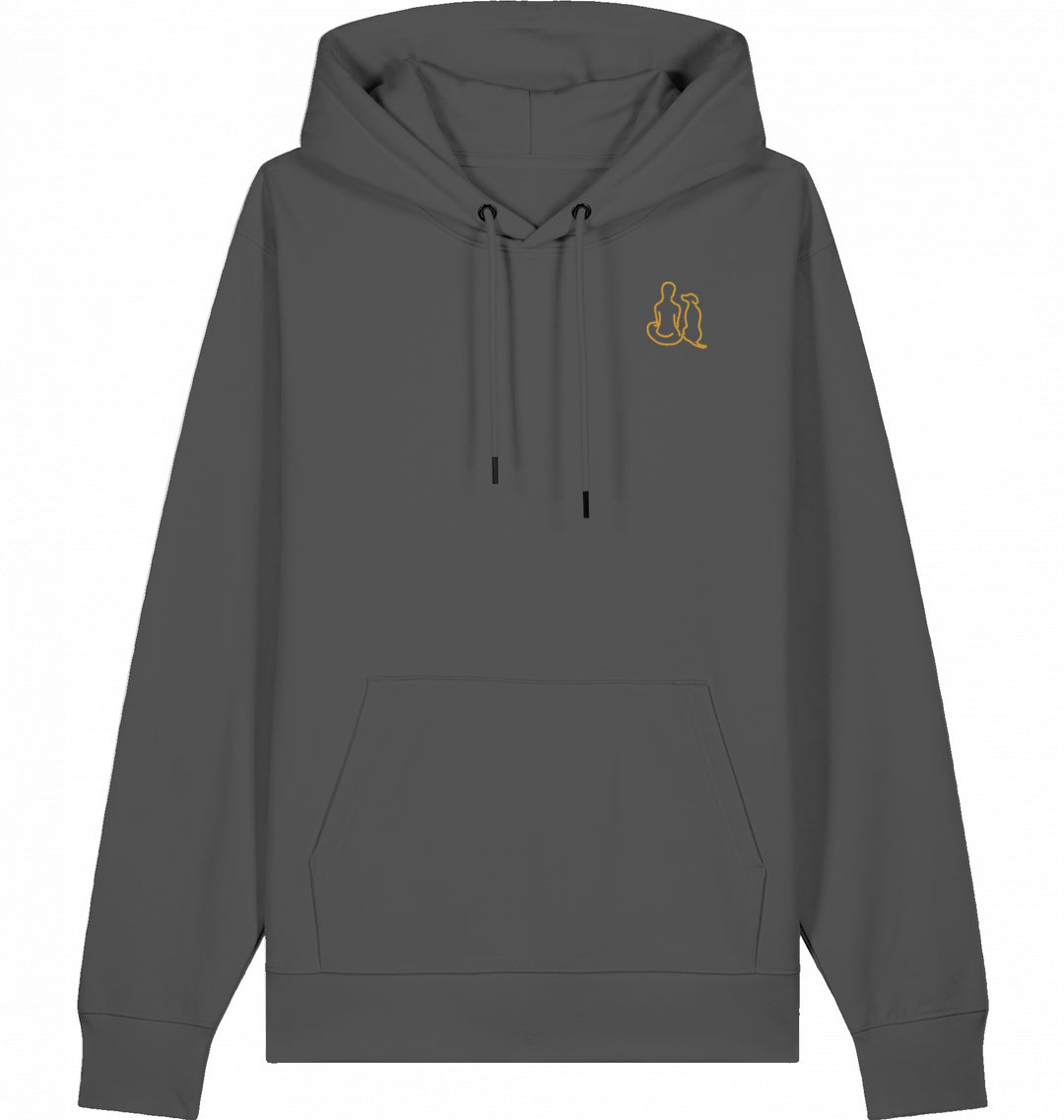 Side by Side yellow - Organic Hoodie