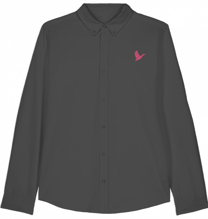 Let my fly - Damen Oxford Shirt Organic