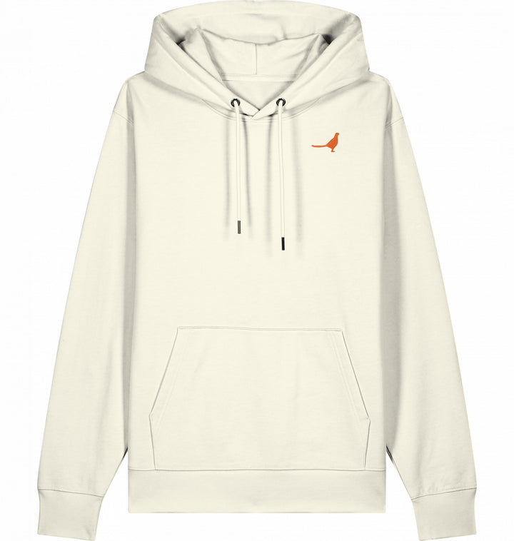 Fasan Love orange - Organic Hoodie
