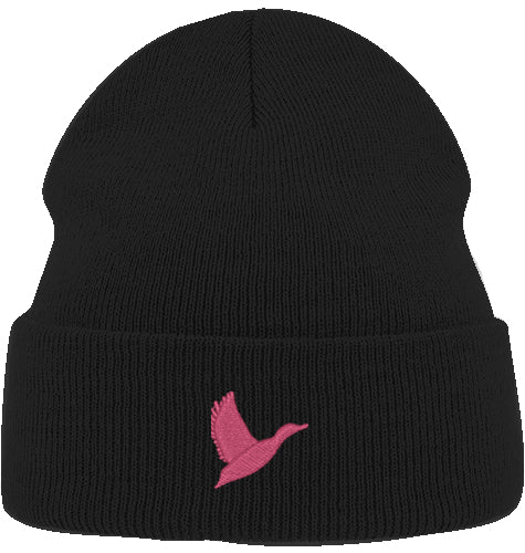 Organic Beanie - Ente pink
