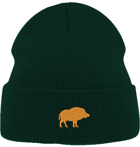 Organic Beanie - Wildschwein Orange