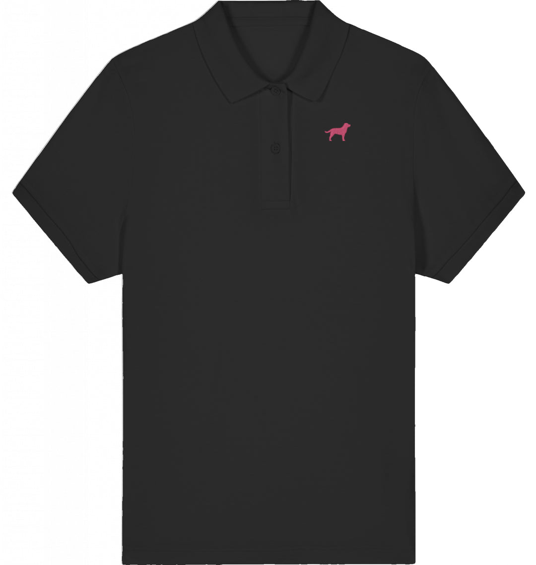 Polo Shirt Damen Organic Labrador pink