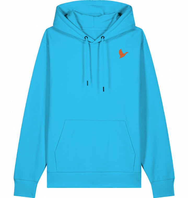 Let me fly Orange - Organic Hoodie