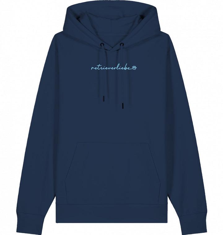Retrieverliebe Organic Hoodie French Navy