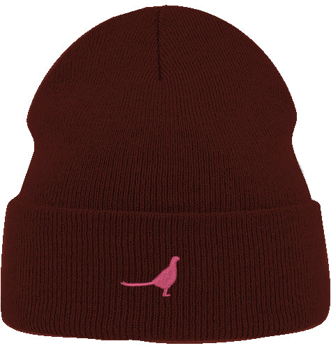 Organic Beanie - Fasan pink