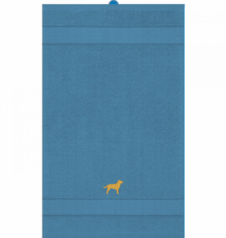 Lab love yellow - Gästehandtuch