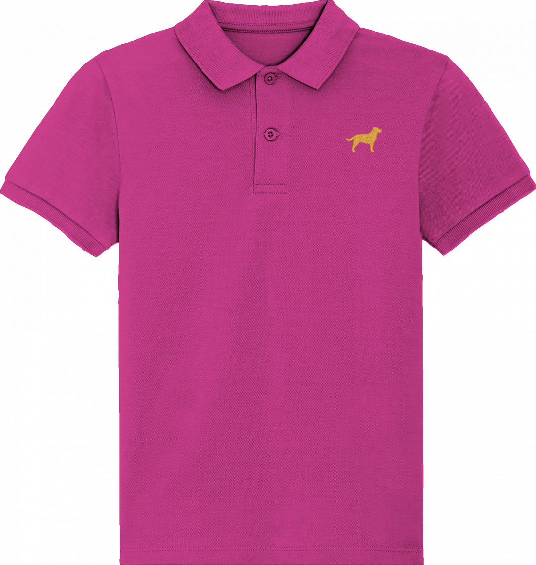 Lab Love yellow- Organic Polo Kids