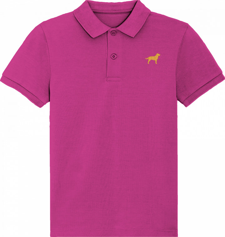 Lab Love yellow- Organic Polo Kids