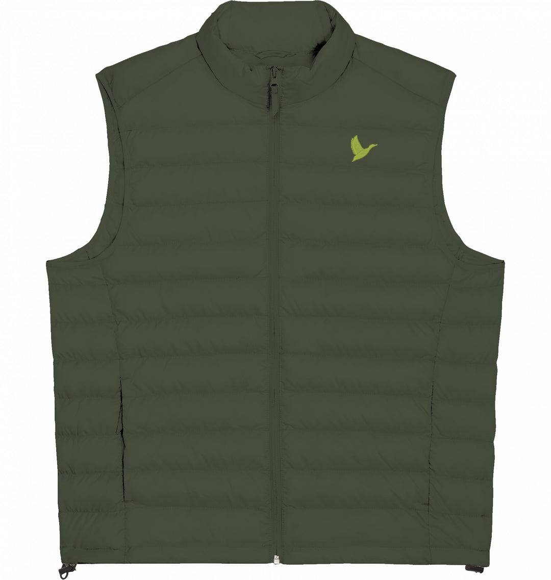 Let me fly Green- Herren Daunenweste Organic