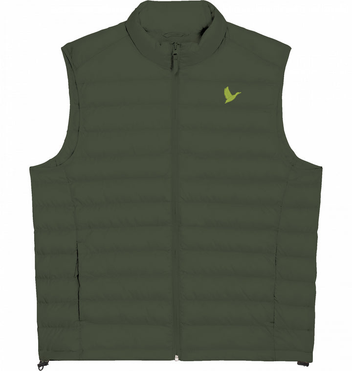 Let me fly Green- Herren Daunenweste Organic