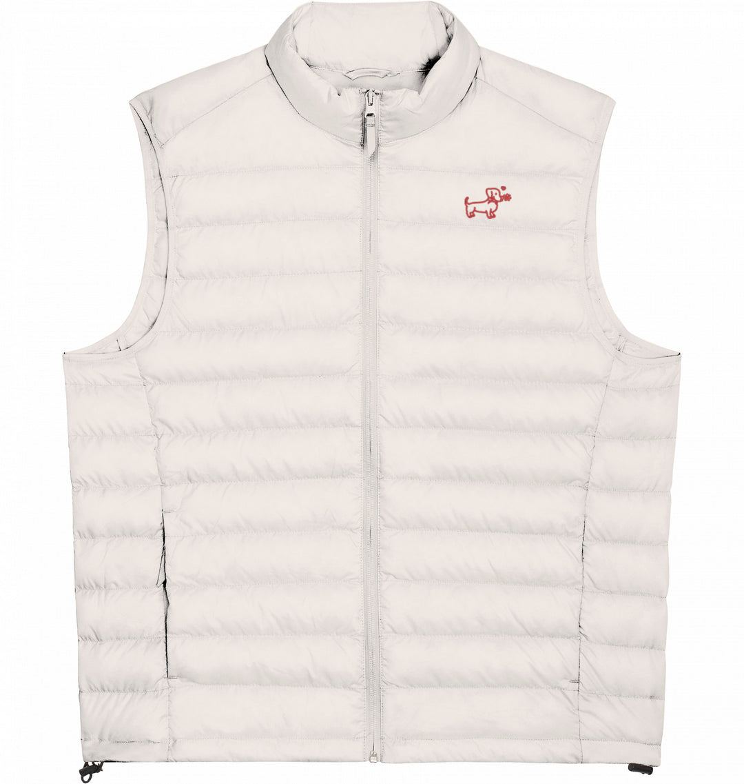 A Flower for you - Herren Daunenweste Organic