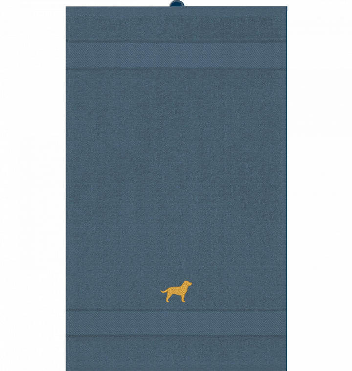 Lab love yellow - Gästehandtuch